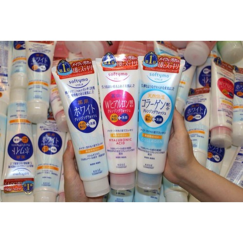 Sữa Rửa Mặt Kose Softymo 190g Nhật Bản