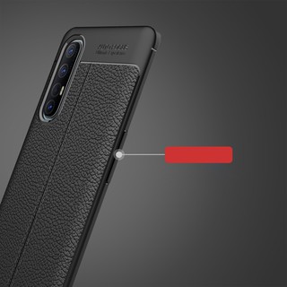 [Giá rẻ nhất ] Ốp lưng Oppo Reno3 Pro Silicon giả da Auto Focus