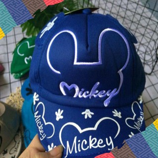 Xả hàng không lợi nhuận Mũ lưỡi trai mềm Quảng Châu mickey có tai siêu iu cho bé Bông Bống Store