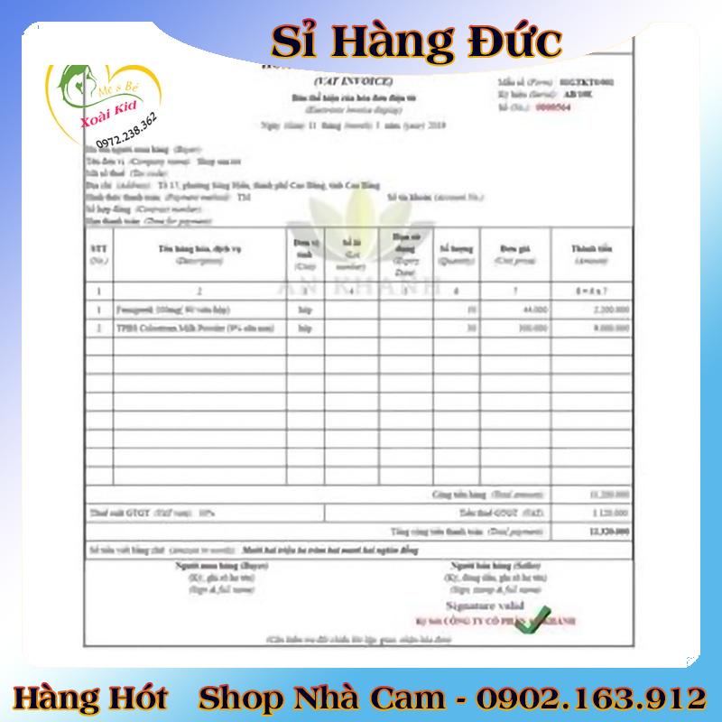 [auth] Vitamin tổng hợp cho mẹ bầu và sau sinh Femibaby của Đức [Hot]