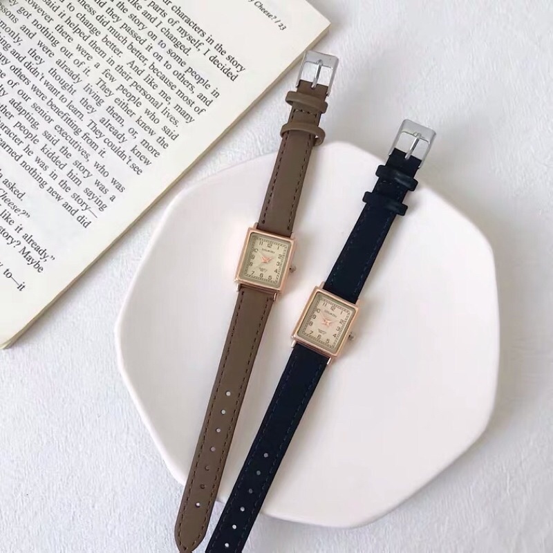 [ORDER] Đồng hồ dây mảnh phong cách Hàn Quốc, tặng pin