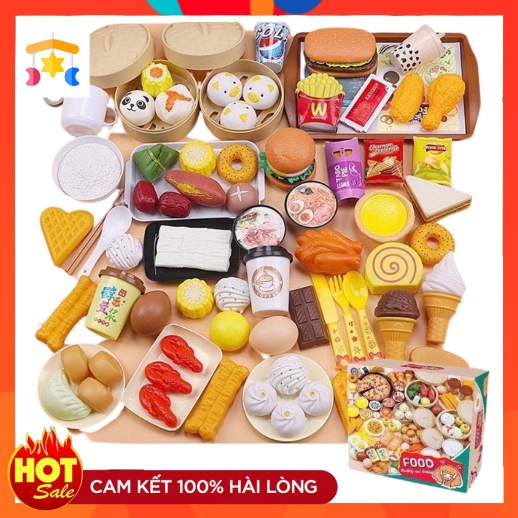 Đồ Chơi Nấu Ăn 88 chi tiết Cho Bé