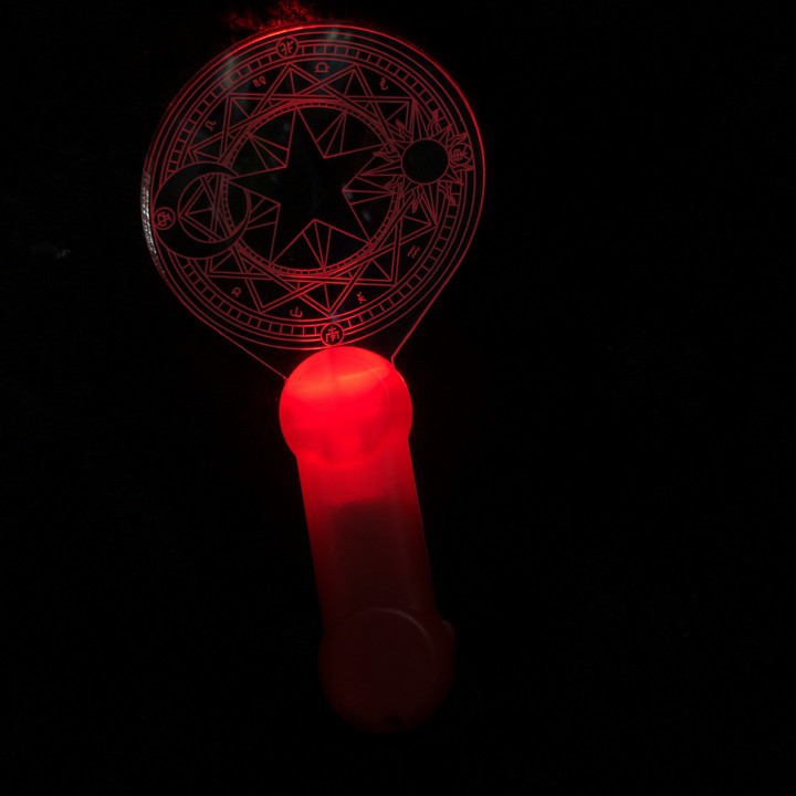 Lightstick Cardcaptor Sakura Thủ lĩnh thẻ bài bản mỏng đèn cổ vũ ánh sáng quà tặng trang trí xinh xắn anime chibi