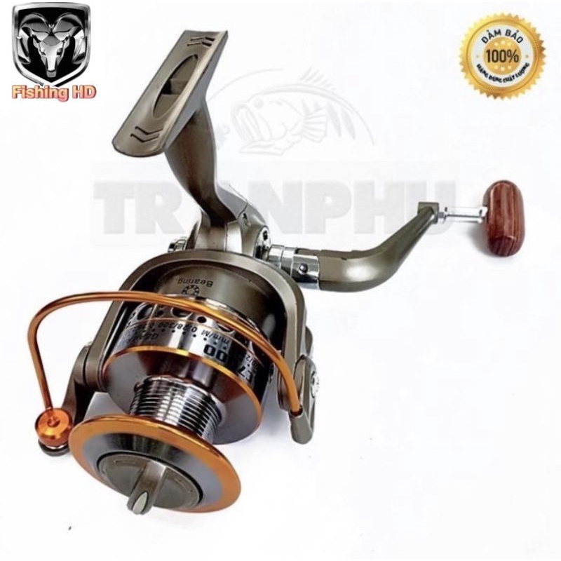 Bộ Cần Câu Máy Huntman Máy Câu LC7000 Tặng Kèm Phụ Kiện BCC4 đồ câu FISHING_HD