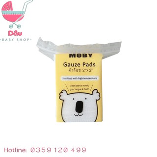 Gạc rơ lưỡi MOBY50 tờ 5x5cm