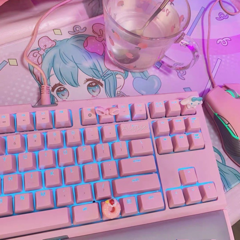 ✨🌈keycap hồng, keycap đồ ăn dành cho phím cơ🍰🍭 | BigBuy360 - bigbuy360.vn