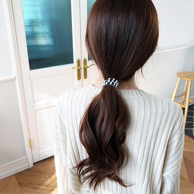 Set 5 Cột Tóc Lò Xo Mẫu Mới Đẹp Xịn Sò