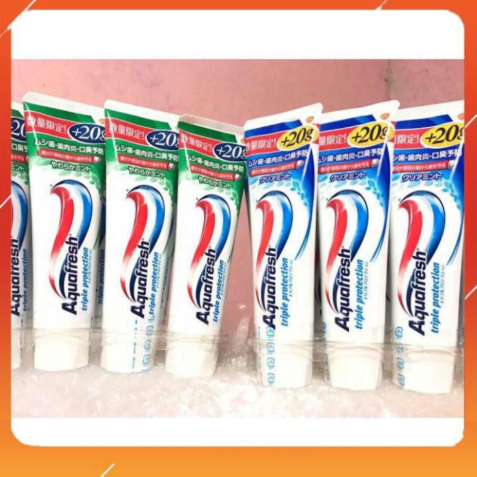 Kem đánh răng Aquafresh Nhật [FREE SHIP_AUTH]180g phiên bản nhiều gam nhất