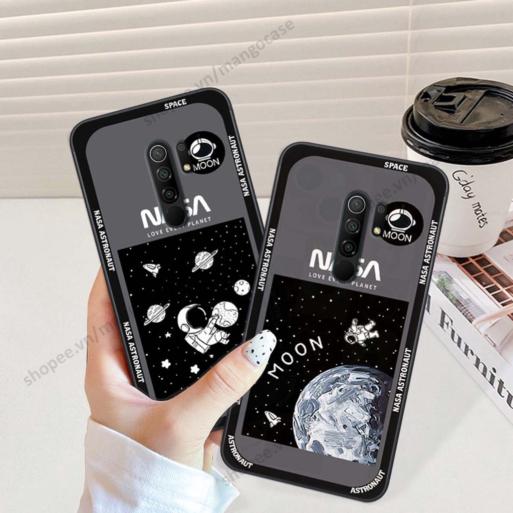 Ốp lưng Xiaomi Redmi 9 hình nasa, vũ trụ, robot siêu độc đáo đáng yêu