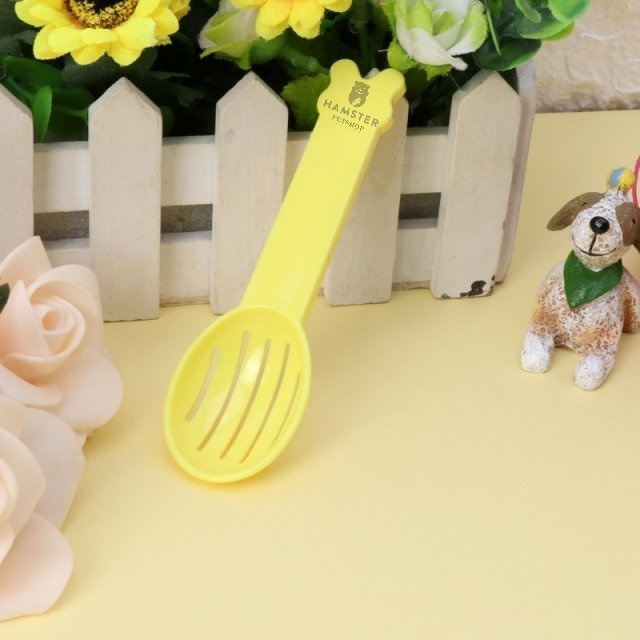 [Mã PET50K giảm Giảm 10% - Tối đa 50K đơn từ 250K] Thìa xúc thức ăn hamster và lọc cát loại đẹp