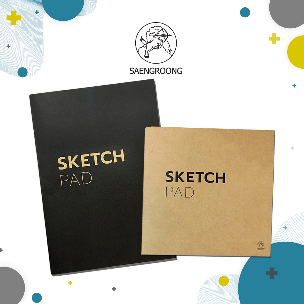 Sách phác thảo Saengroong (Size A3 A4 Square) 1 Sách
