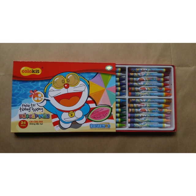 Bút sáp màu thiên long CR-C06/DO 24 màu,16 màu