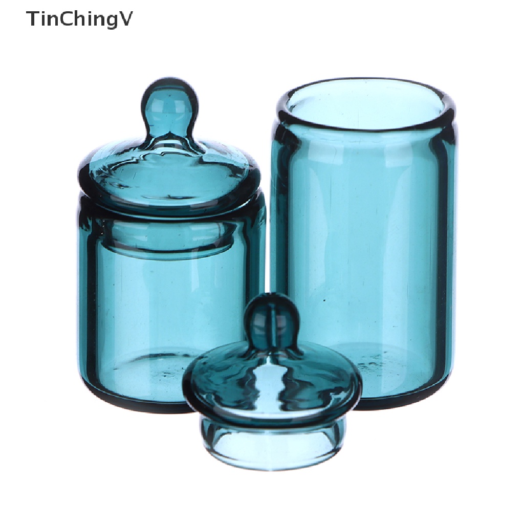 Lọ Thủy Tinh Mini Đựng Kẹo 1: 12 Trang Trí Nhà Búp Bê