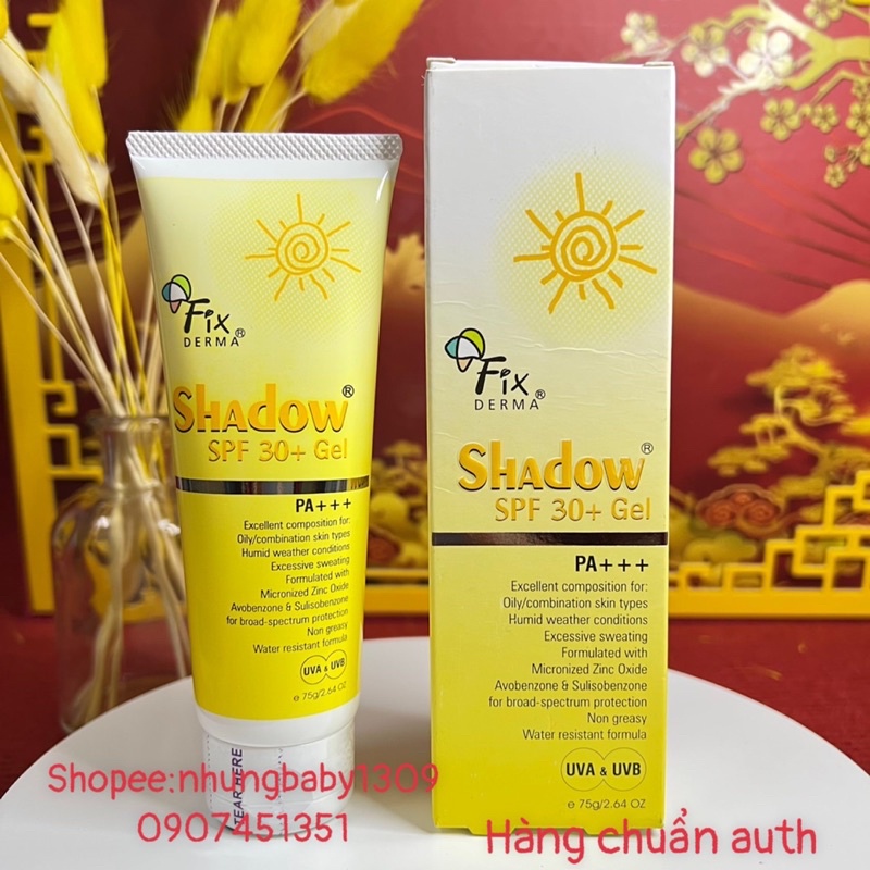 Kem chống nắng Shadow 50+ -30+