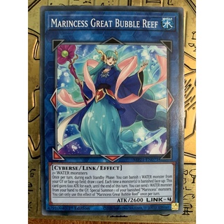 Bài yugioh: marincess great bubble reef