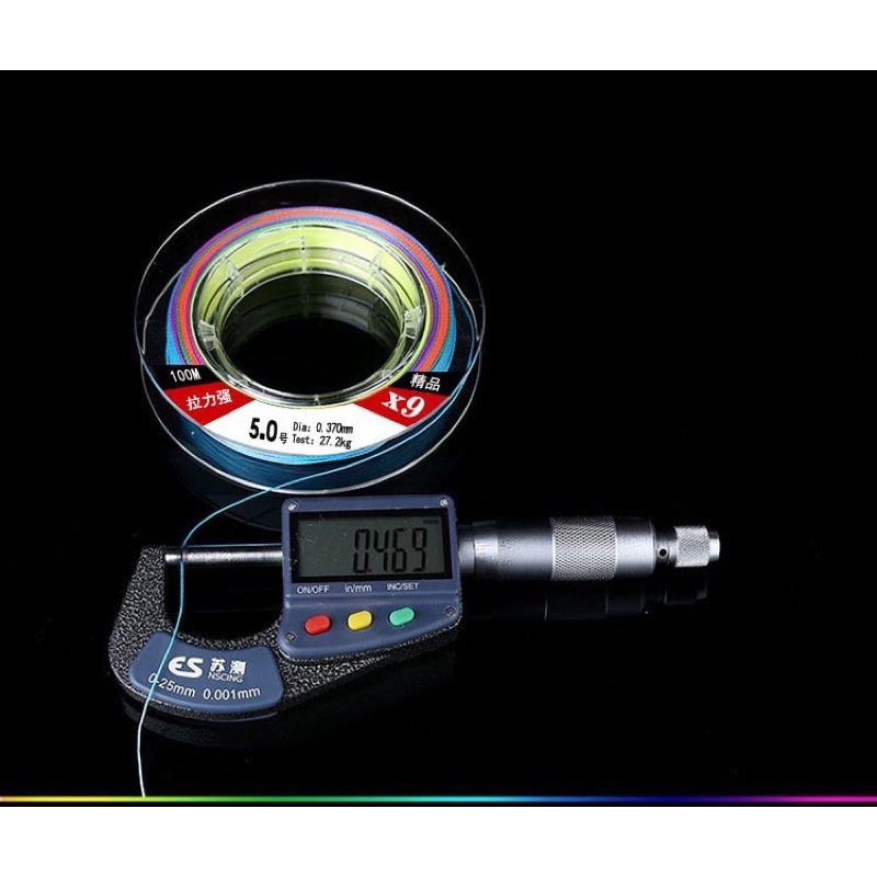 Dây PE X9 - 7 màu Super Line hàng siêu dai