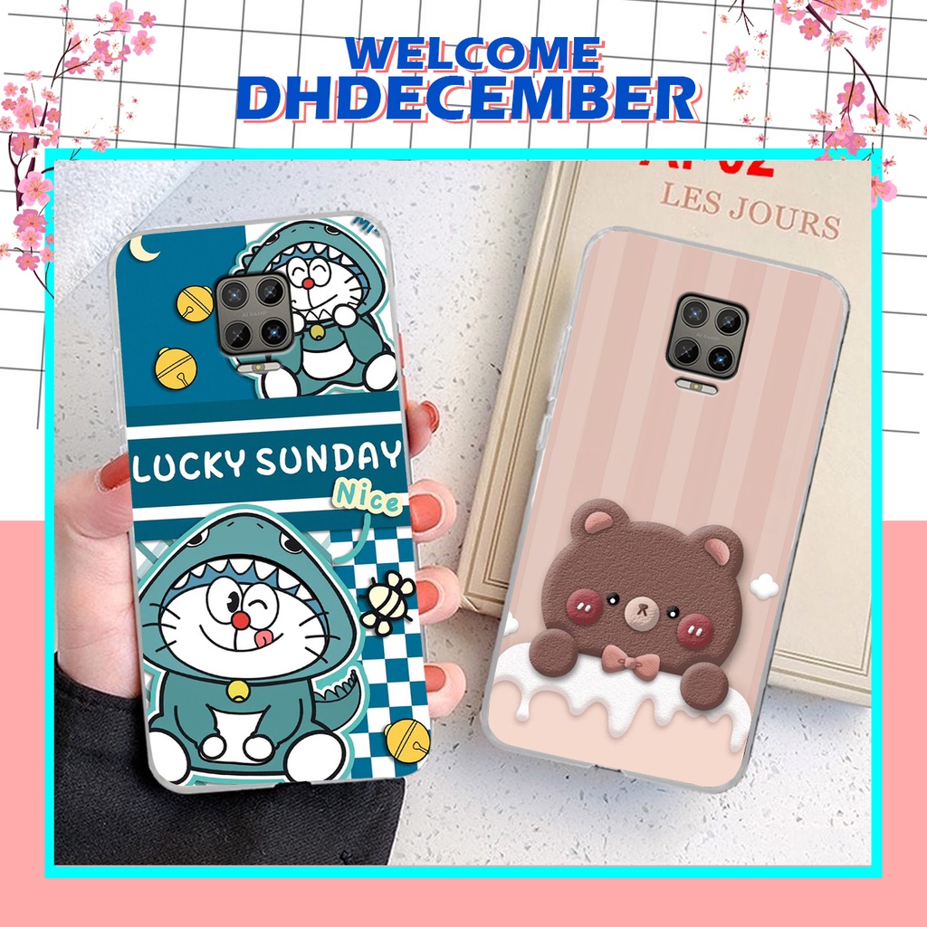 Ốp lưng Vsmart ARIS / ARIS PRO in hình gấu K@ws, gấu nâu, dor@emon RẺ- ĐẸP- BỀN