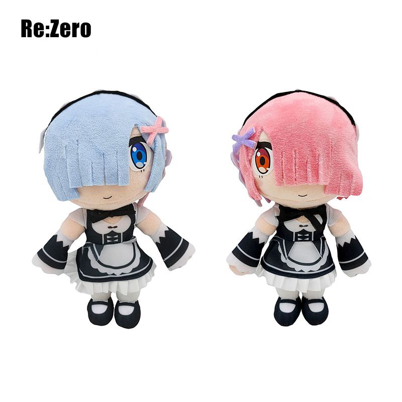 Thú Nhồi Bông Handmade Rezero Ram Rem Độc Đáo