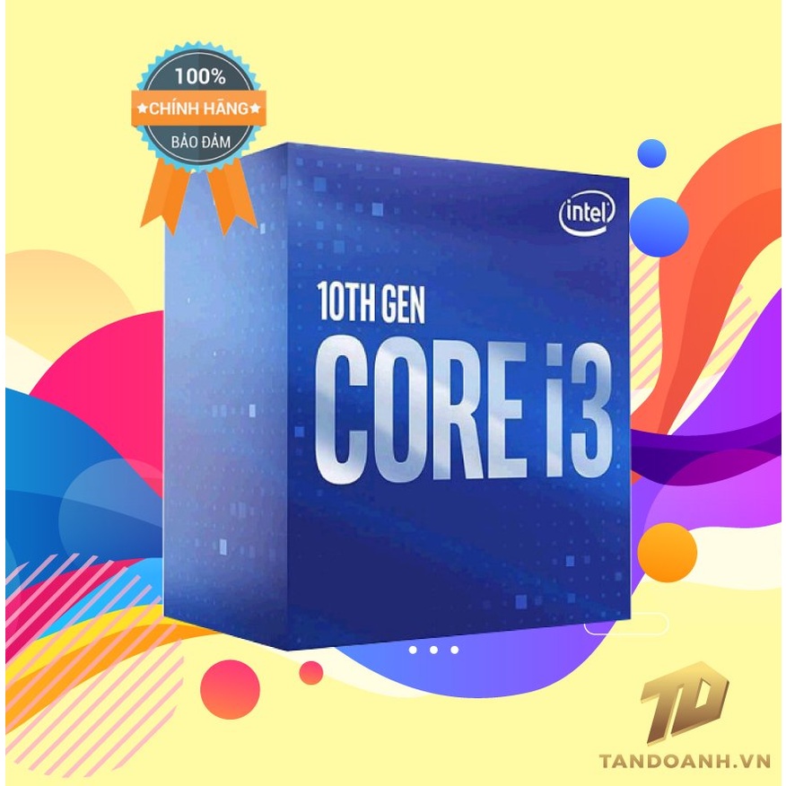 Bộ Vi Xử Lý Intel Core i3 - 10320 4C/8T (3.8GHz up to 4.6GHz, 8MB)