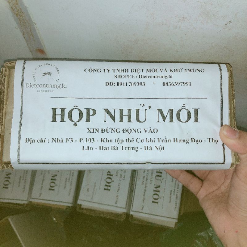 Combo 2 hộp nhử mối và 1 lọ thuốc lây nhiễm PMC 90 ,