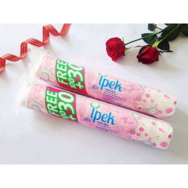 Bông tẩy trang IPEK 150 miếng
