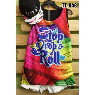 Áo tank top in 3D nam nữ