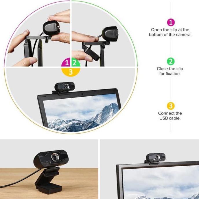Webcam V8 FULL HD 1080P FULL HD 1080 P | BigBuy360 - bigbuy360.vn