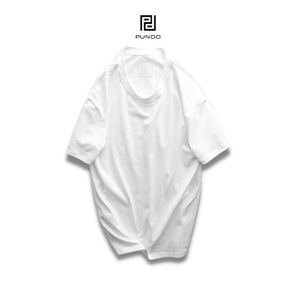 Áo thun trơn nam nữ phông unisex bigsize đến 105kg 3 màu trắng đen xám vải cotton cao cấp - PUNDO ATPD09 | BigBuy360 - bigbuy360.vn