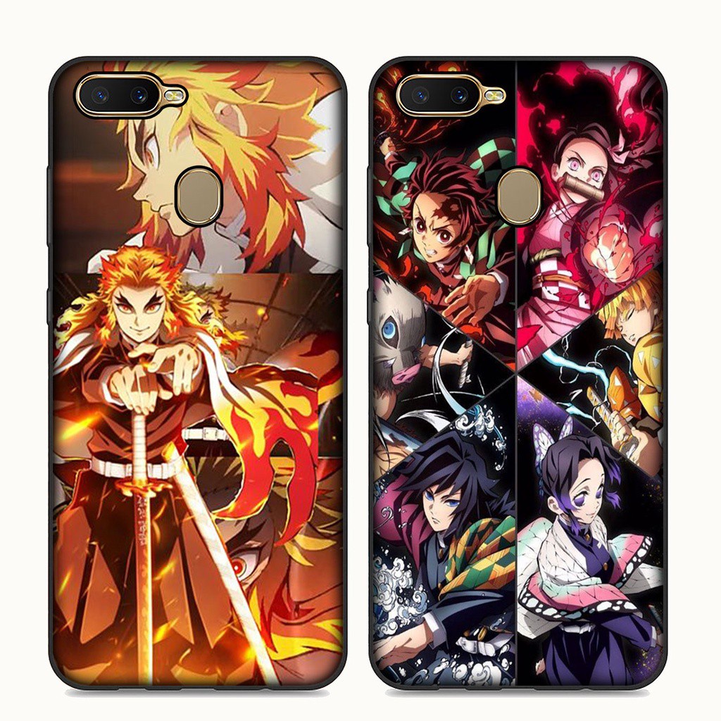 Ốp Điện Thoại Silicon Họa Tiết Hoạt Hình demon slayer kimetsu no yaiba Cho samsung galaxy a12 a20 a30 a20s a30s a50s a50 d3-fc21 Bảo Vệ
