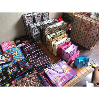 Túi Bạt Đựng Đồ Nhiều Kích Thước 20, 30, 40, 50, 60, 70, 80cm Họa Tiết Ngẫu Nhiên Đẹp