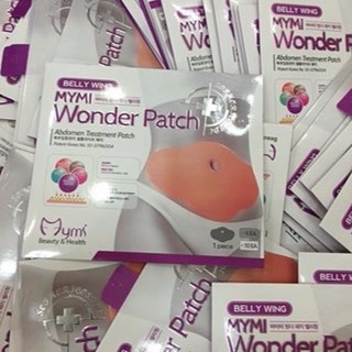 Miếng dán tan mỡ bụng giảm béo Mymi Wonder Patch (Hộp 5 miếng)