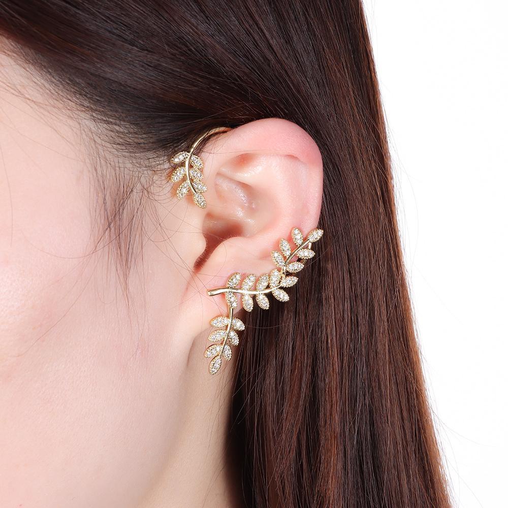 Bông Tai Hình Chiếc Lá Thời Trang Mới