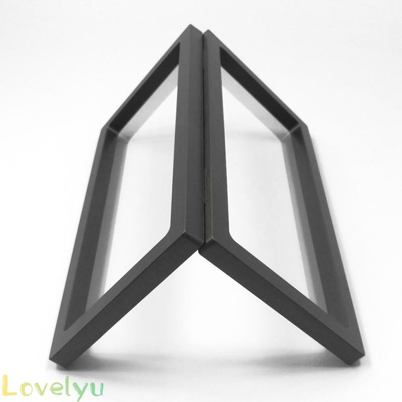 Floating Display Case Protection Stand Container Organizer Transparent Suspension box Jewelry Medal Anti Shock
