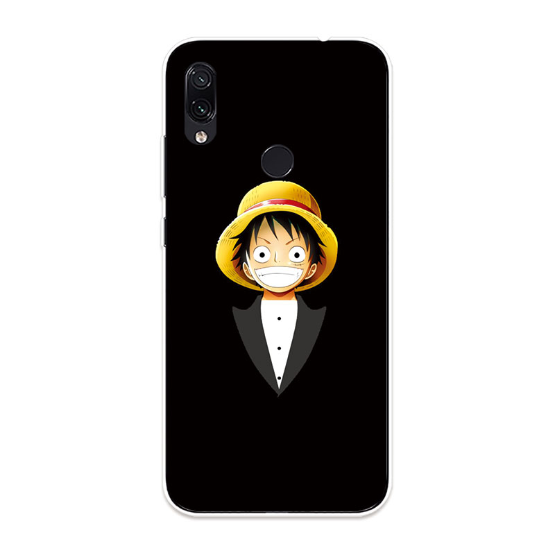 Ốp Lưng Xiaomi Redmi 7 7A Note 7 Pro TPU mềm Case One Piece Black