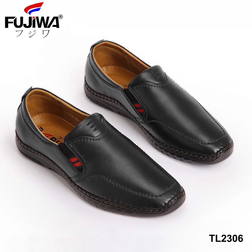 Giày Lười Nam Da Bò FUJIWA - TL2306. Lót Giày Rất Êm Chân. Được Đóng Thủ Công (Handmade). Size:  38, 39, 40, 41, 42, 43