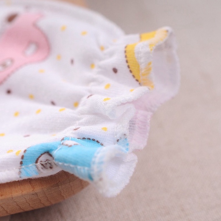 Bao tay cho bé sơ sinh vải cotton - set bao tay mềm mại cho bé