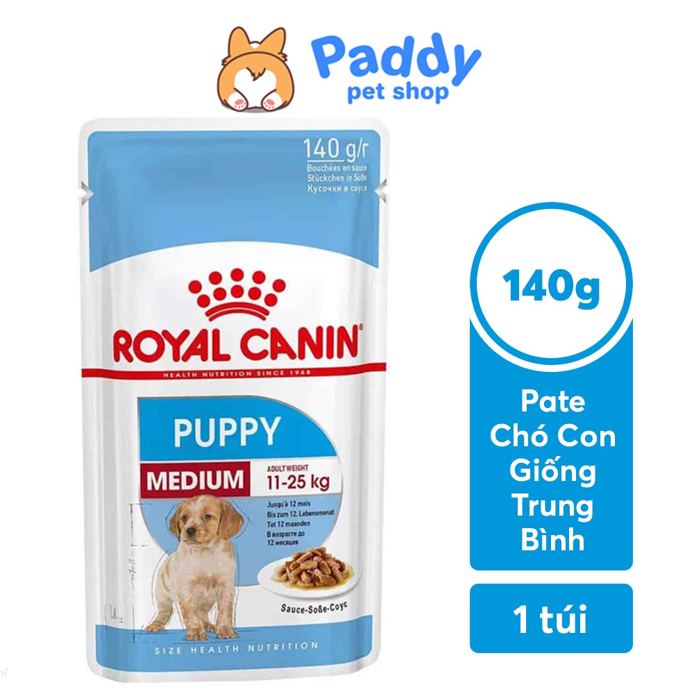Pate Chó Royal Canin Medium Puppy Cho Chó Con Size Vừa (140g)