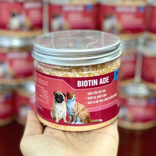 Cốm dinh dưỡng chó mèo kích lông mọc nhanh | biotin ade 200gram