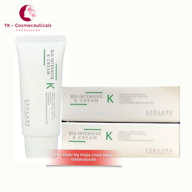 Kem USOLAB Bio Intensive K Cream Dưỡng Da, Phục Hồi, Dịu Da - 50ml