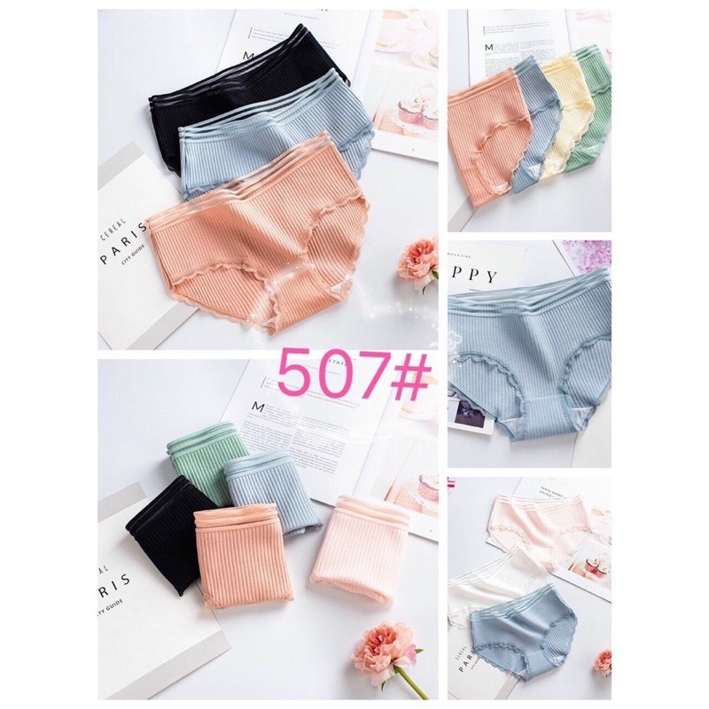 Hộp 5 quần lót Muji tăm tre xuất nhật siêu mát