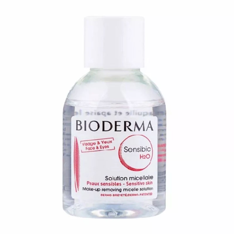 Dung dịch làm sạch và tẩy trang Micellar cho da nhạy cảm Bioderma Sensibio H2O 20ml-Travel Size