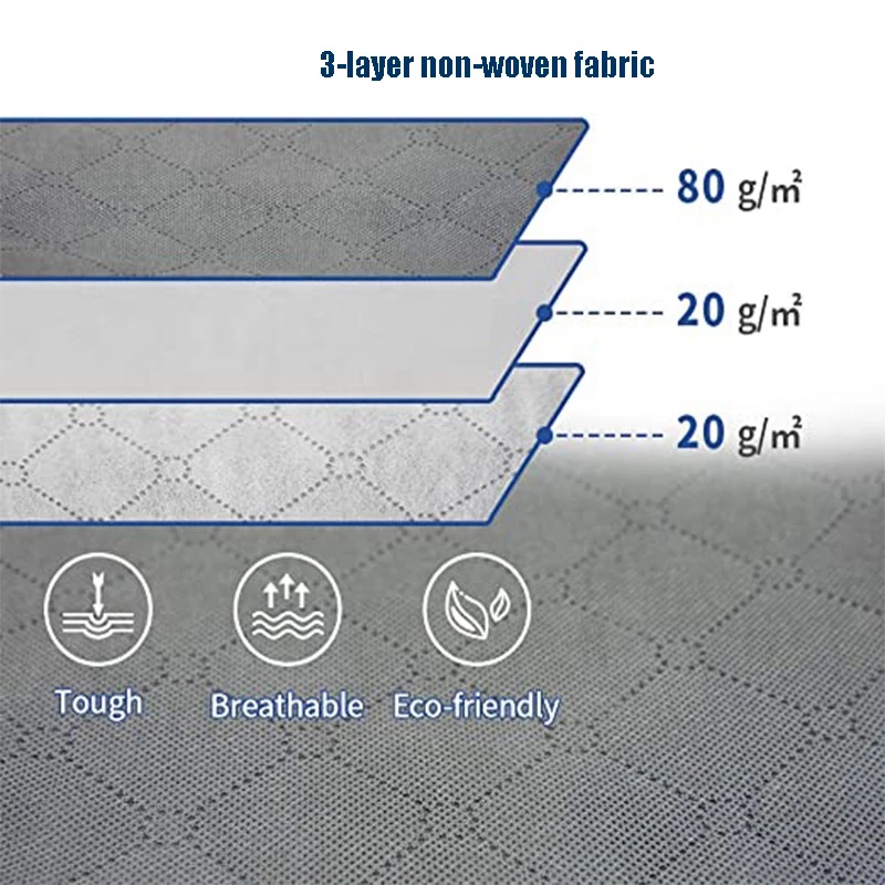 Bộ 3 Túi Đựng Chăn Màn Chống Ẩm Có Khóa Kéo Tiện Dụng Cho Gia Đình