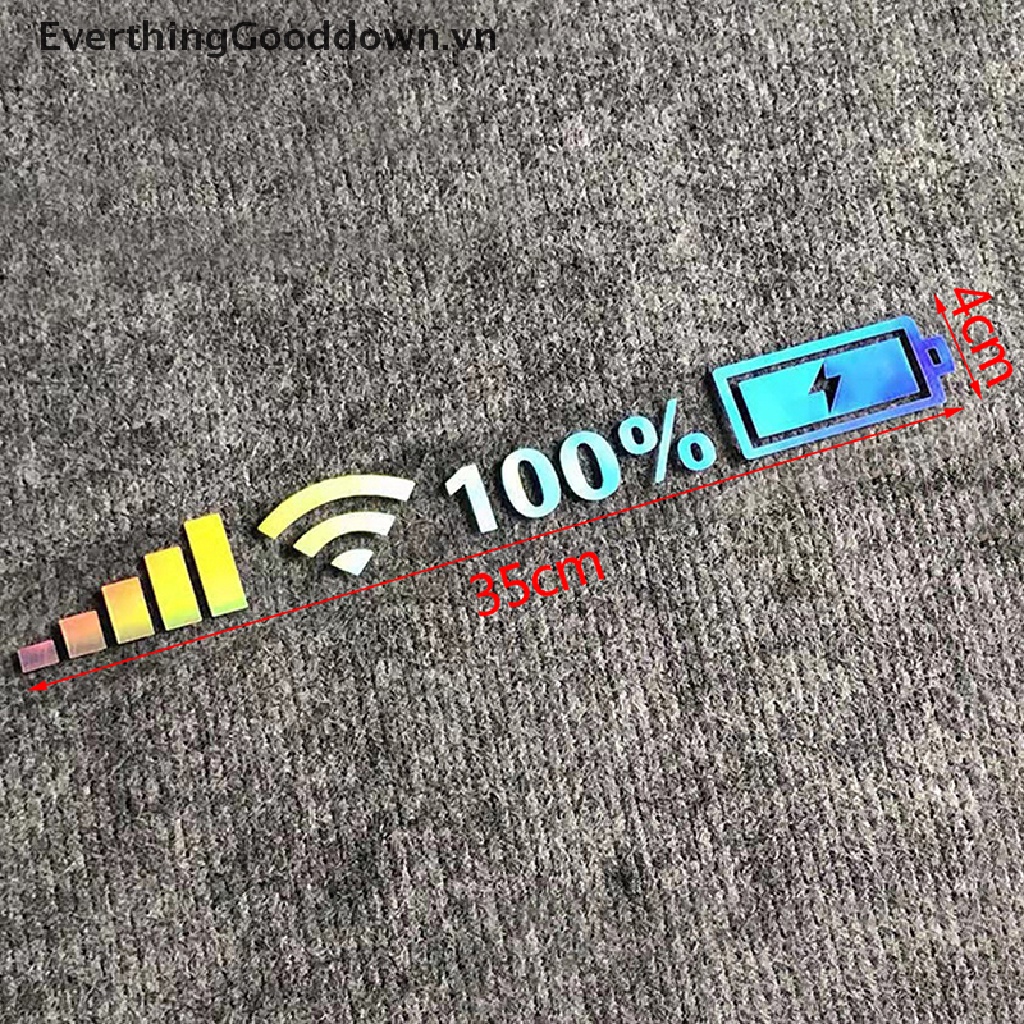 Everthinggooddown Sticker Vinyl Dán Kính Chắn Gió Xe Hơi In Hình Vui Nhộn