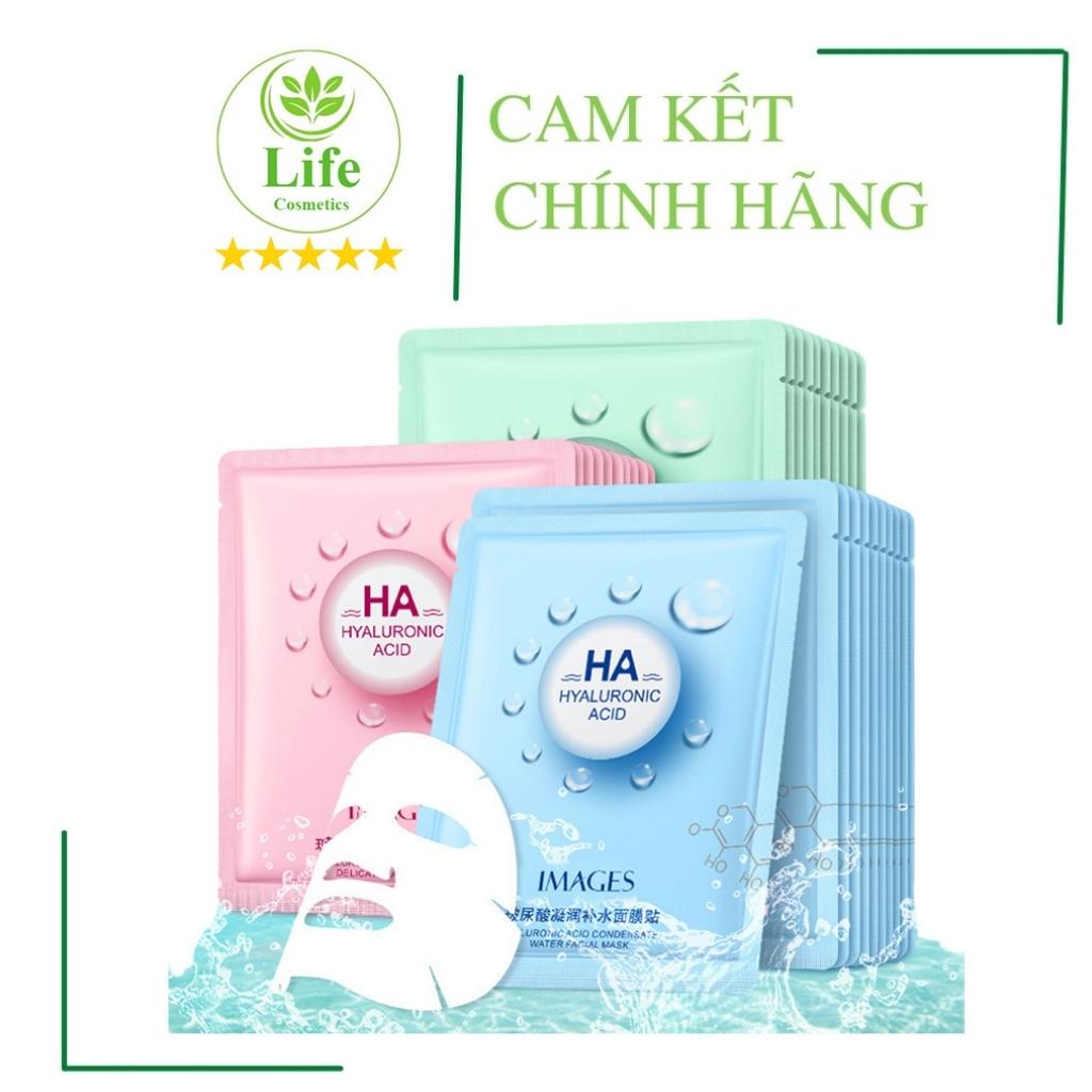 Mặt Nạ Giấy HA – Mặt Nạ Nội Địa Trung Cấp Nước Cấp Ẩm Giảm Mụn Se Khít Lỗ Chân Lông Life Cosmetics