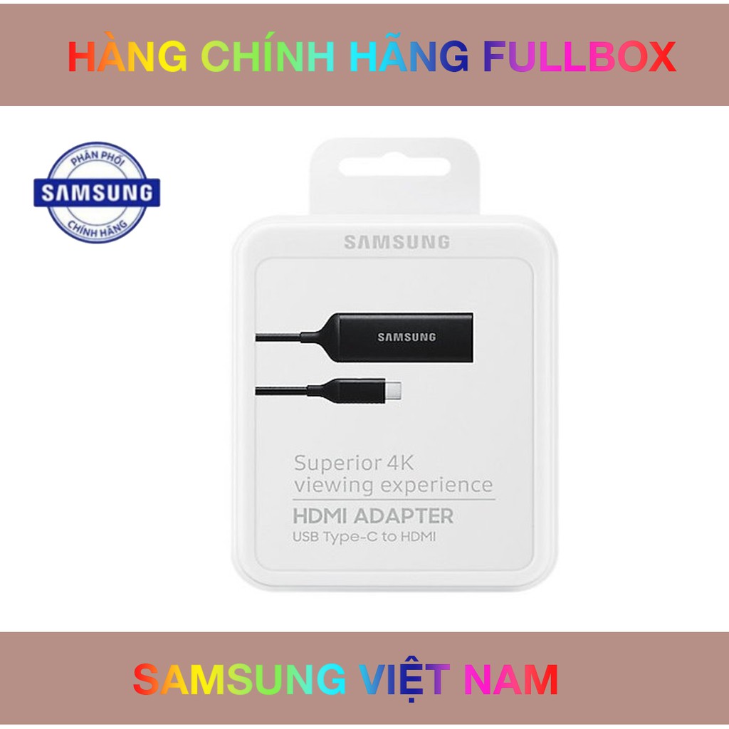 Cáp chuyển đổi DeX HDMI cho điện thoại Samsung fullbox chính hãng