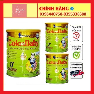 Sữa bột colosbaby bio 0+,1+,2+ 800g date 2023