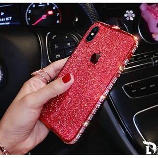 ỐP VIỀN ĐÍNH ĐÁ + SKIN CHO IPHONE