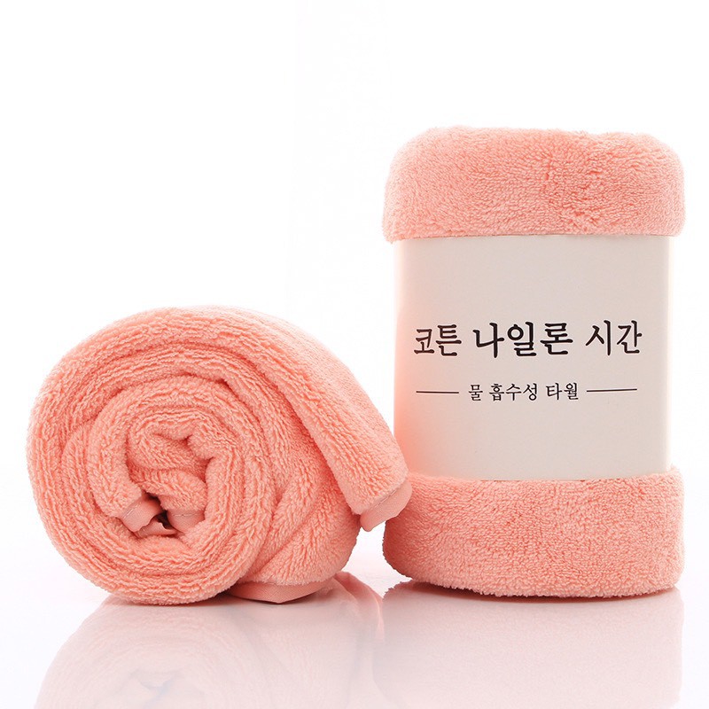 Khăn tắm Hàn Quốc lông cừu cao cấp loại 1 dày siêu mềm mịn thấm hút tốt - Giao màu ngẫu nhiên