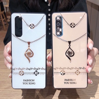 Ốp Điện Thoại Tpu Vòng cổ Kim Cương Cho OPPO Reno Reno10x Reno2 Reno5 Reno5 Pro Reno6 Reno7 Pro