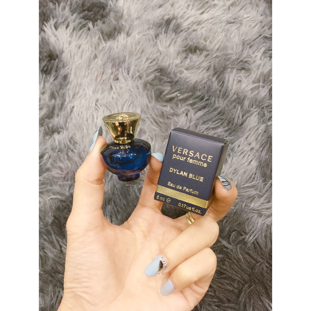 Nước hoa mini ❣️FREESHIP❣️  Nước hoa Versace Dylan Blue Pour Femme Eau de Parfum 5ml